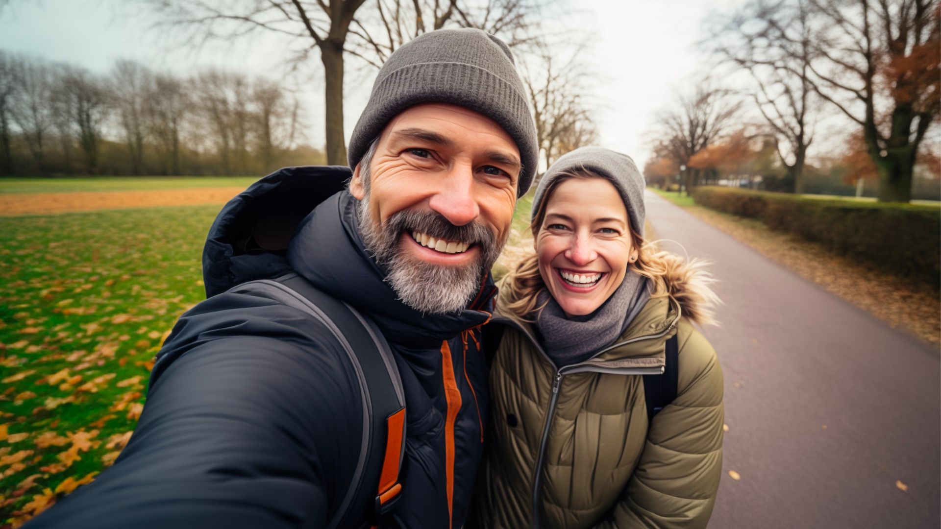 Photo of a couple dating in Fife
